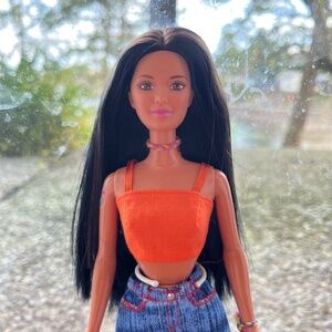 Barbie Doll 1998 Butterfly Art Kira